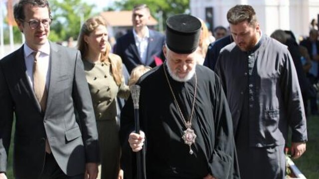 Svečano i liturgijski  proslavljen jubilej – 100 godina od osvećenja Hrama Svetog Georgija u Selu Kostolcu