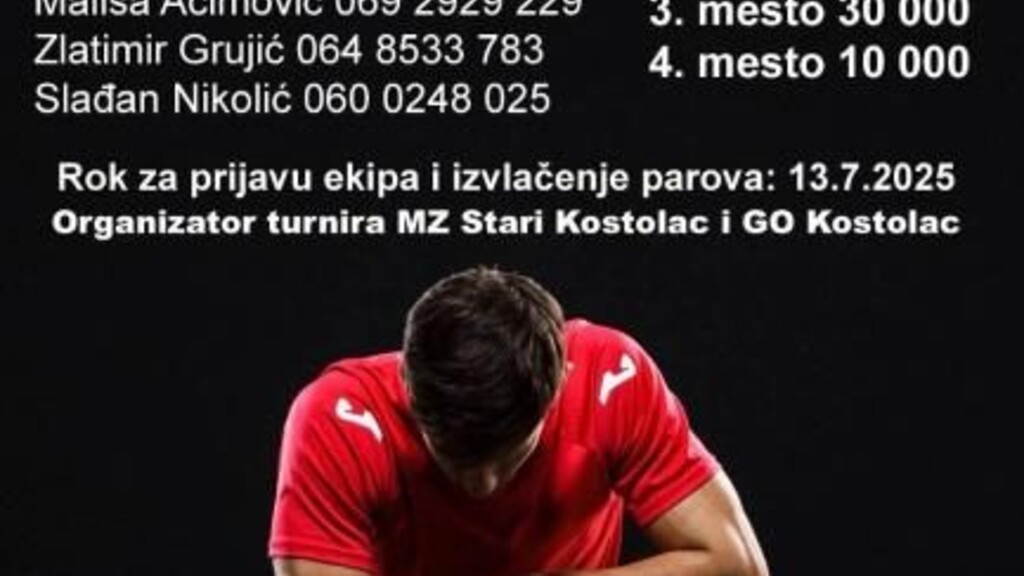 Memorijalni turnir u malom fudbalu „Gojko Spasić Rus“: Prijave u toku