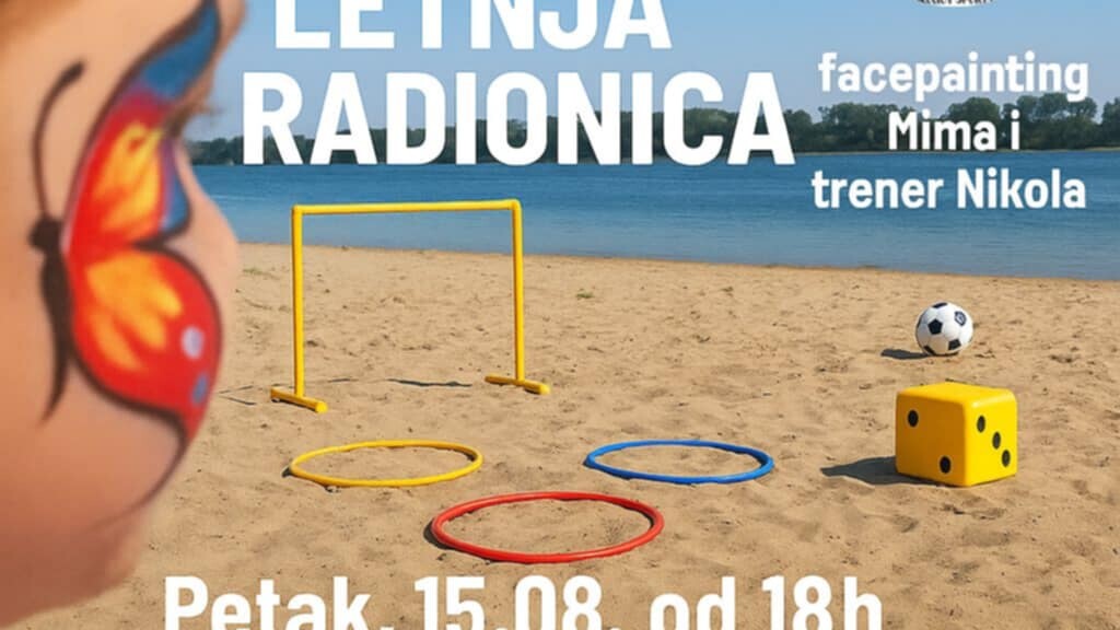 Šampionska letnja radionica u Kostolcu – sport i umetnost za najmlađe