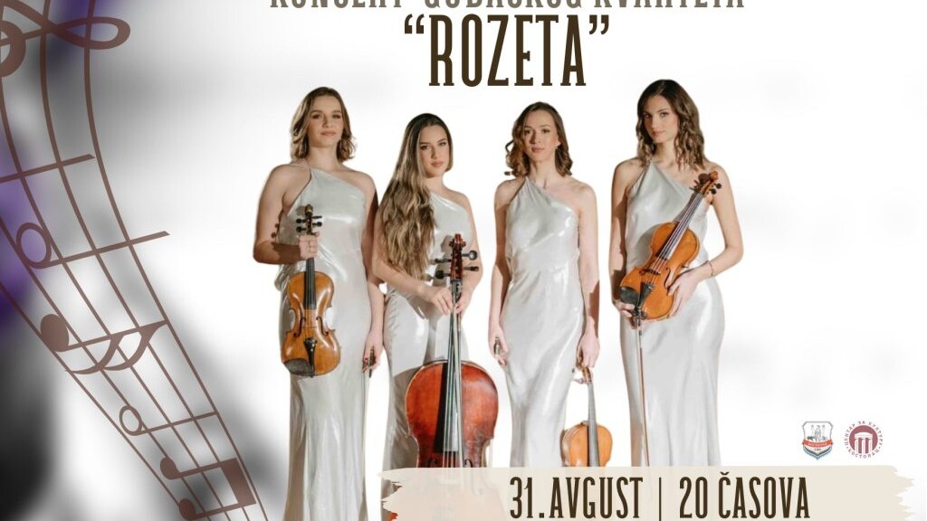 Koncert gudačkog kvarteta „Rozeta“ u Kostolcu – završnica „Kostolačkog leta 2025“