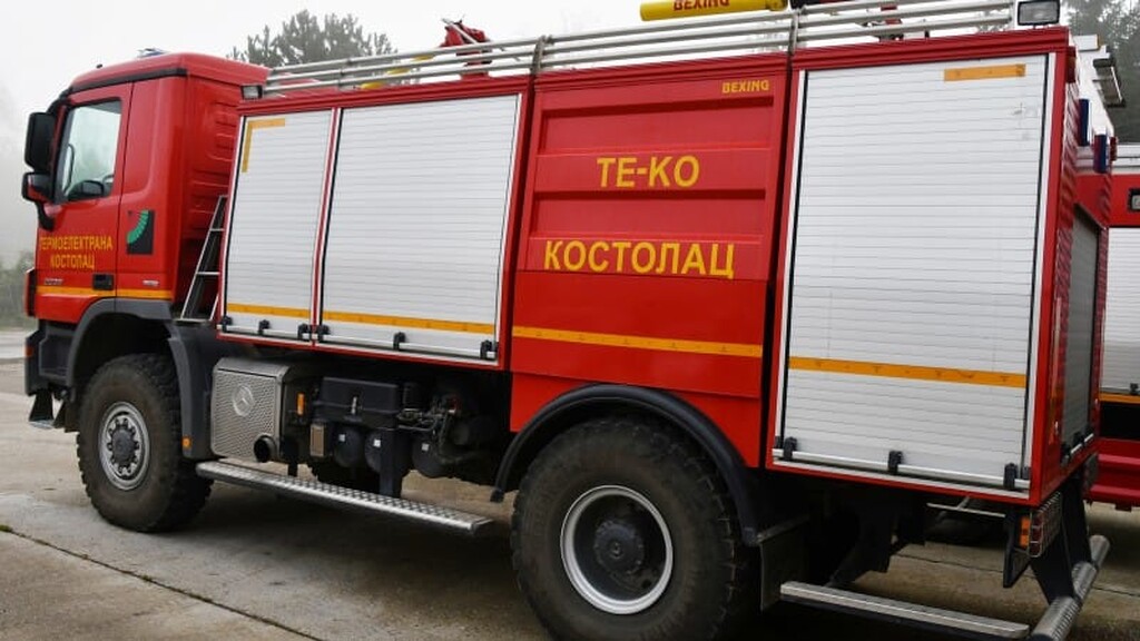 Zaštita od požara u Ogranku „TE-KO Kostolac“ - vatrogasci spremni, oprema proverena