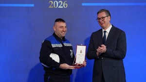 Predsednik Republike Srbije odlikovao rudara EPS