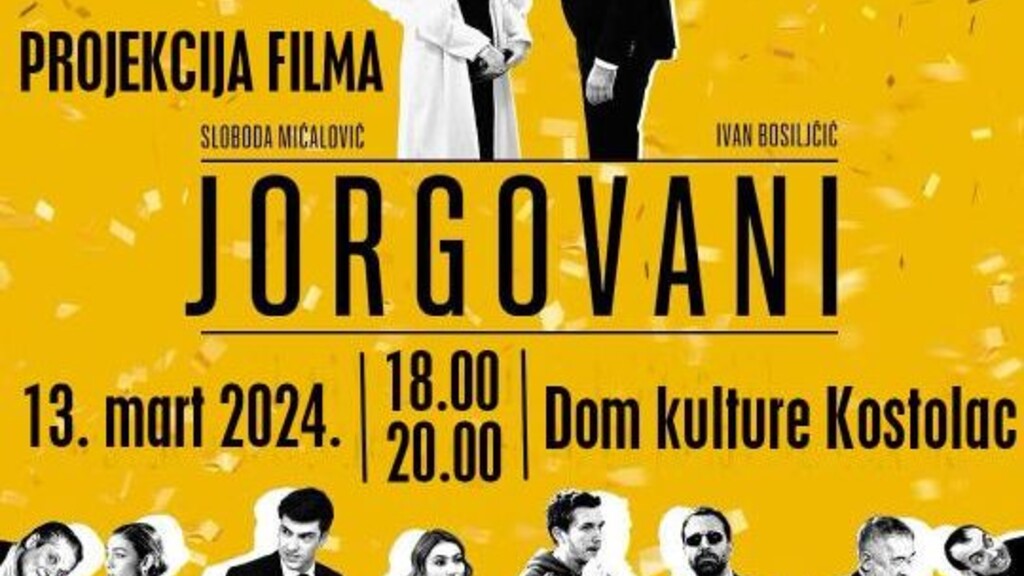 Projekcija filma „Jorgovani“