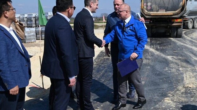 Ministar građevinarstva, saobraćaja i infrastrukture Goran Vesić obišao je radove na Dunavskom koridoru