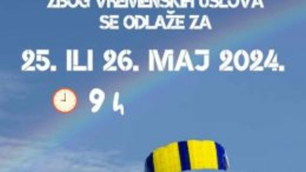 Ovog vikenda takmičenje „KUP KOSTOLAC 2024.“ u paraglajdingu u disciplini precizno sletanje