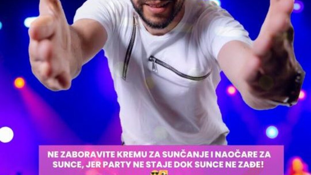 DJ NEBA – petak, 26. jul od 18 časova na Sportsko rekreativnom centru „Topoljar“