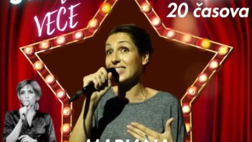 U sredu, 14. avgusta stand up veče Mariane Aranđelović