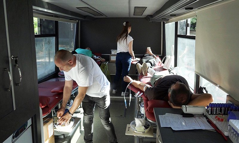 Akcija dobrovoljnog davanja krvi u sredu