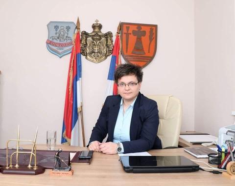 Milena Cerovšek čestitala Dan Gradske opštine Kostolac