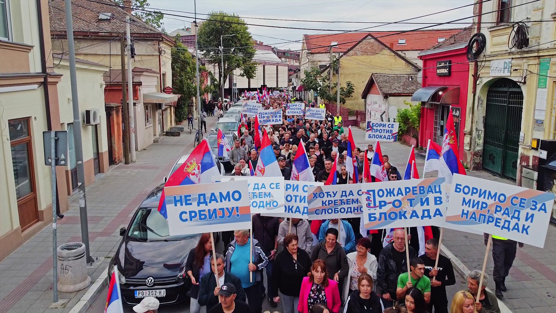 VELIKI SKUPOVI PODRŠKE SRPSKOM NARODU NA KiM: Građani protiv blokada danas od 17 sati na više lolacija i u Braničevskom okrugu