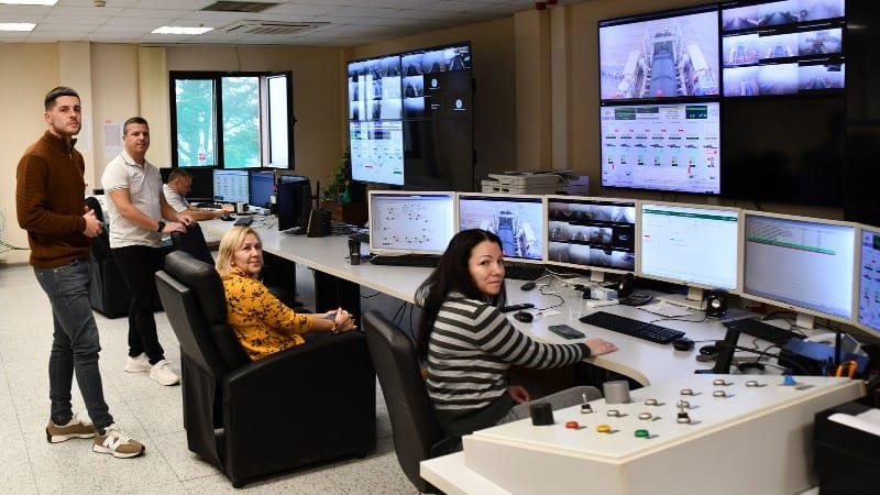 Sa Šestog jalovinskog sistema na površinskom kopu „Drmno“ – stabilan rad u zimskim uslovima