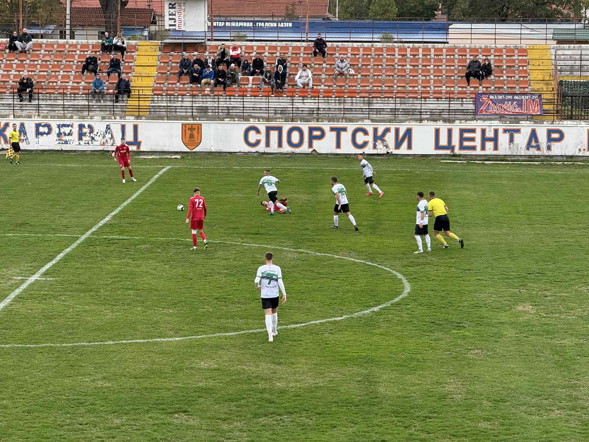 Gradski derbi u Požarevcu pripao Mladom radniku – 3:1 protiv Rudara iz Kostolca