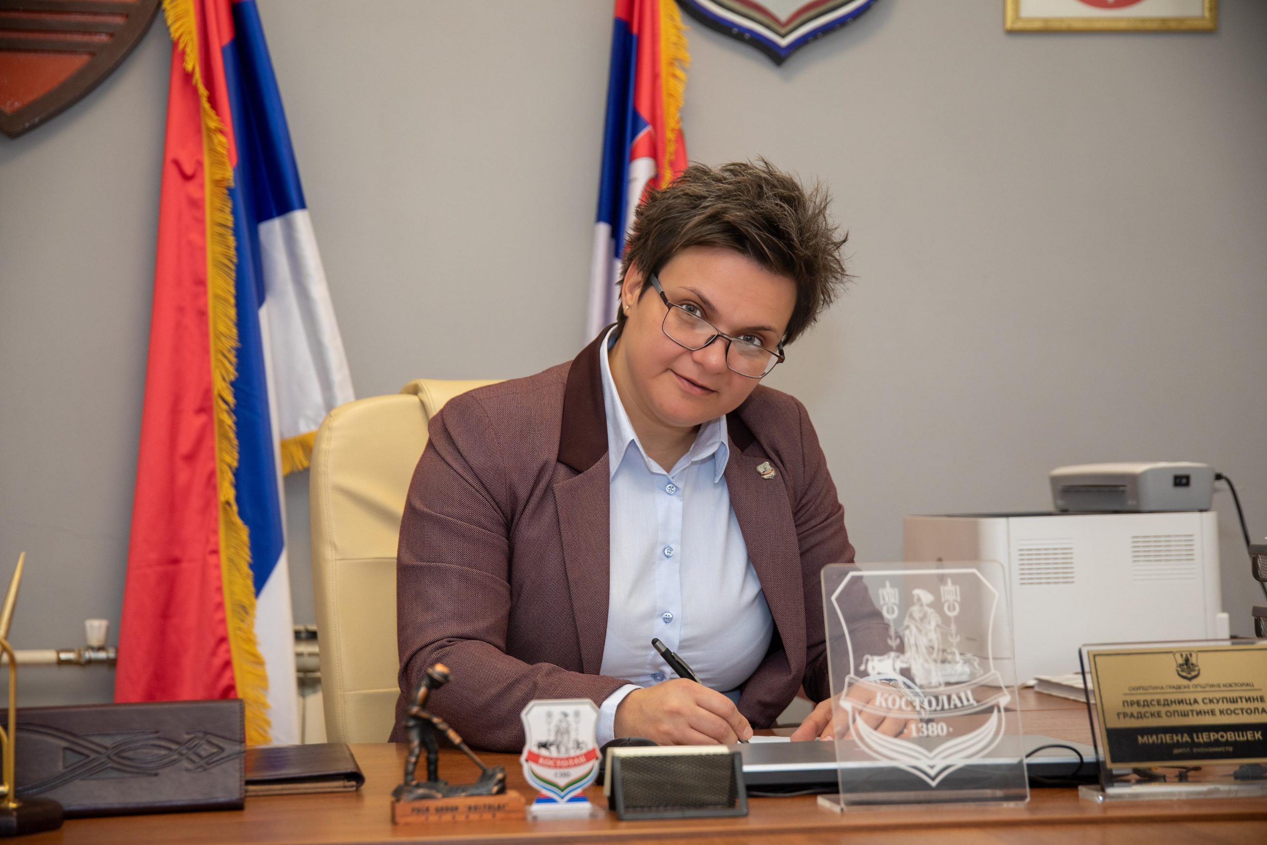 Milena Cerovšek čestitala Vaskrs građanima Kostolca