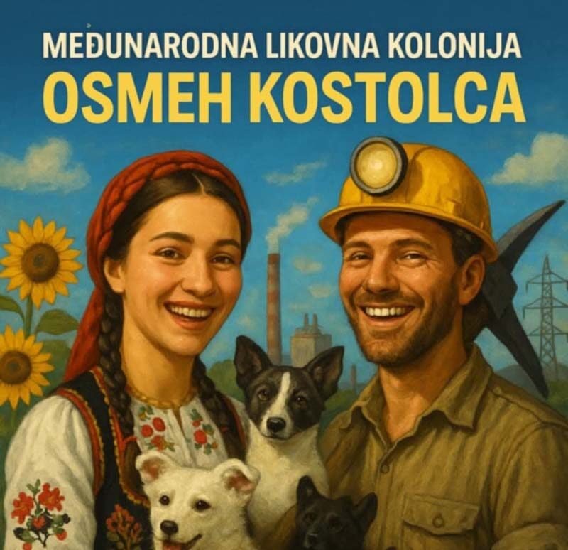 Međunarodna likovna kolonija „Osmeh Kostolca“ od 19. do 24. jula