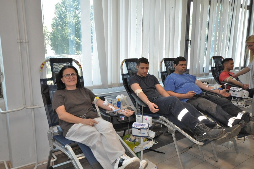 Dobrovoljni davaoci iz TE „Kostolac B“ obezbedili 73 jedinice krvi
