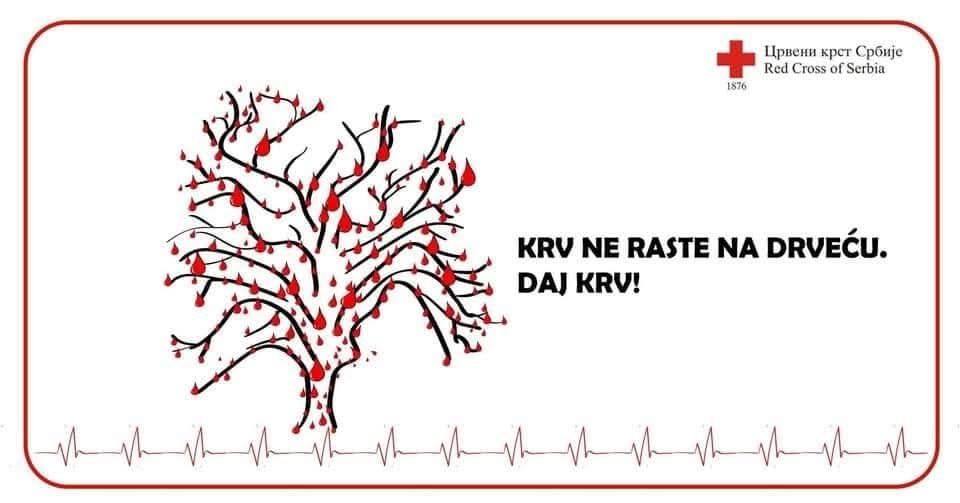 Pozivaju se građani Kostolca na akciju dobrovoljnog davanja krvi