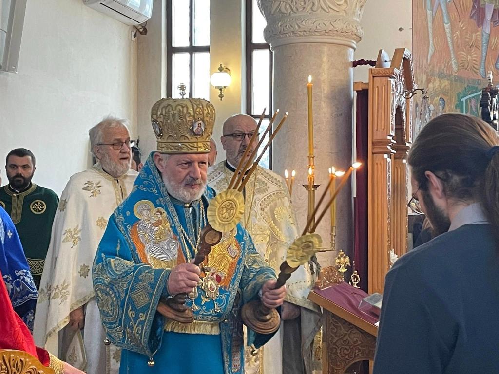 Kostolac: Proslavljena slava Crkve Svetog Maksima Ispovednika