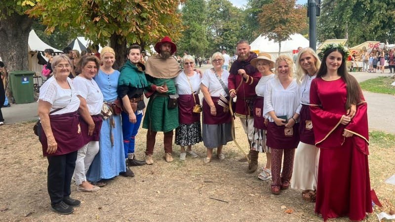 Kostolačko udruženje na Međunarodnom srednjovekovnom festivalu